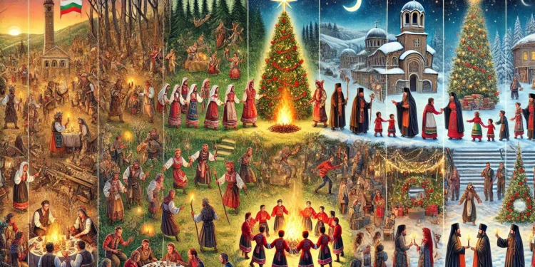 “Еволюцията на Коледа в България: От Езически Традиции до Съвременни Празници”