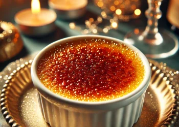 Перфектният десерт за Нова година: Крем брюле с нотка ванилия и карамелизиран топинг 🍮