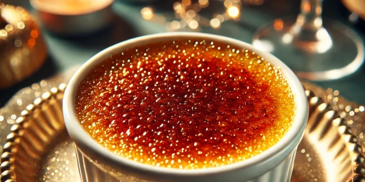 Перфектният десерт за Нова година: Крем брюле с нотка ванилия и карамелизиран топинг 🍮 Перфектният десерт за Нова година: Крем брюле с нотка ванилия и карамелизиран топинг 🍮