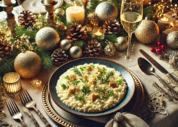 Перфектна рецепта за Нова година: Приказно празнично ризото с гъби 🍄✨