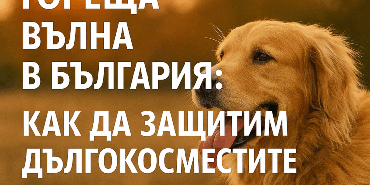 Гореща вълна в България: Как да защитим кучета с дълга козина