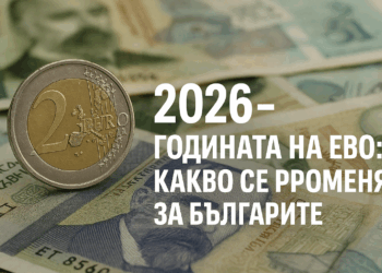 2026 – Годината на еврото: Какво се променя за българите Изображение, свързано с въвеждането на еврото в България през 2026 г. и икономическите промени за гражданите.