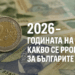2026 – Годината на еврото: Какво се променя за българите Изображение, свързано с въвеждането на еврото в България през 2026 г. и икономическите промени за гражданите.
