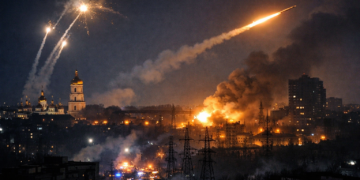 Руските удари срещу Киев оставиха града без ток и отопление