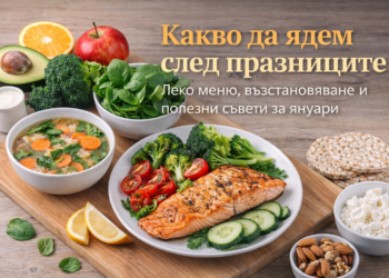Леко и здравословно меню след празниците – сьомга, зеленчуци, супа и свежи сезонни храни