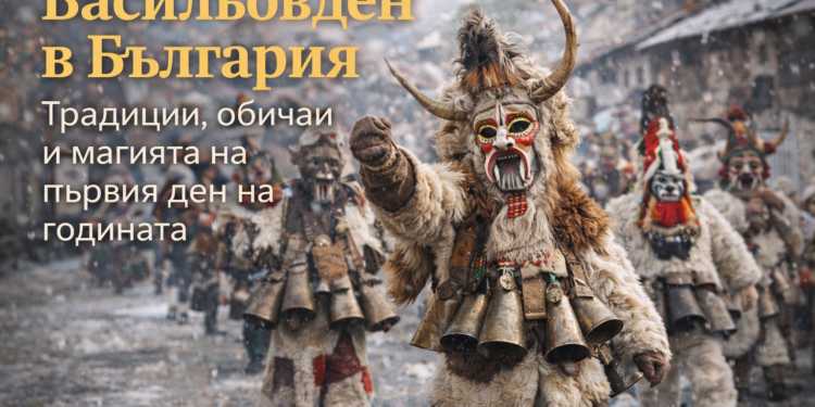 Васильовден в България: традиции, обичаи и магията на първия ден на годината Кукери на Васильовден в България – традиционен ритуал за прогонване на злото и посрещане на новата година