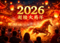 Празнични фенери и фойерверки по време на Китайската Нова година 2026 – Годината на Огнения Кон