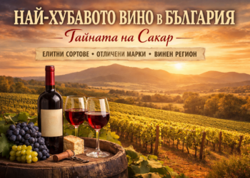 Най-хубавото вино в България – кои сортове и марки блестят в Сакар Лозя и червено вино от Сакар – символ на най-хубавото вино в България