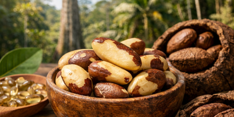 Бразилски орехи – естествен източник на селен за имунитет, сърце и хормонален баланс