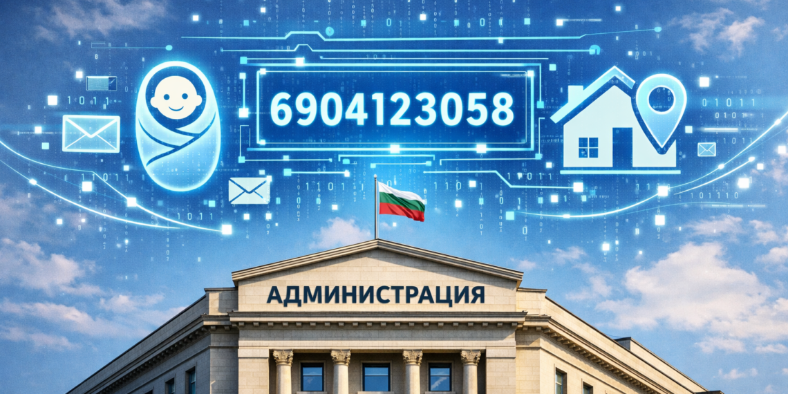 Дигитализация на администрацията – електронно удостоверение за раждане и постоянен адрес