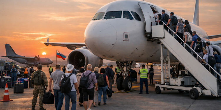 България започва евакуация на граждани от Близкия изток Самолет подготвен за евакуация на български граждани от Близкия изток заради военния конфликт в региона