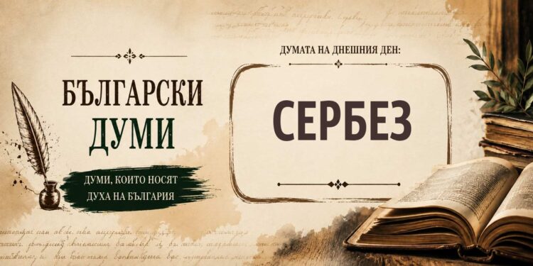 Богатството на българския език: „Сербез“ – старата дума за смелия и самоуверен човек Богатството на българския език: „Сербез“ – старата дума за смелия и самоуверен човек