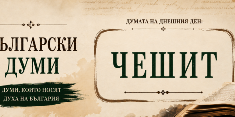 Богатството на българския език: "Чешит" – думата за човек, който е различен от другите Българската дума „чешит“ – значение и произход