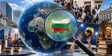 Светът и България под лупа: седмицата 14–20 септември 2026 Светът и България под лупа – глобус, България и символи на политика, икономика, общество, спорт и култура