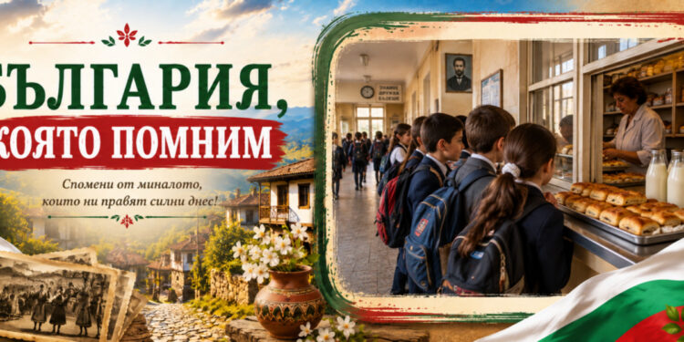 България, която помним: Помните ли училищните лавки и закуските от детството? България, която помним – ученици чакат закуска в училищния бюфет